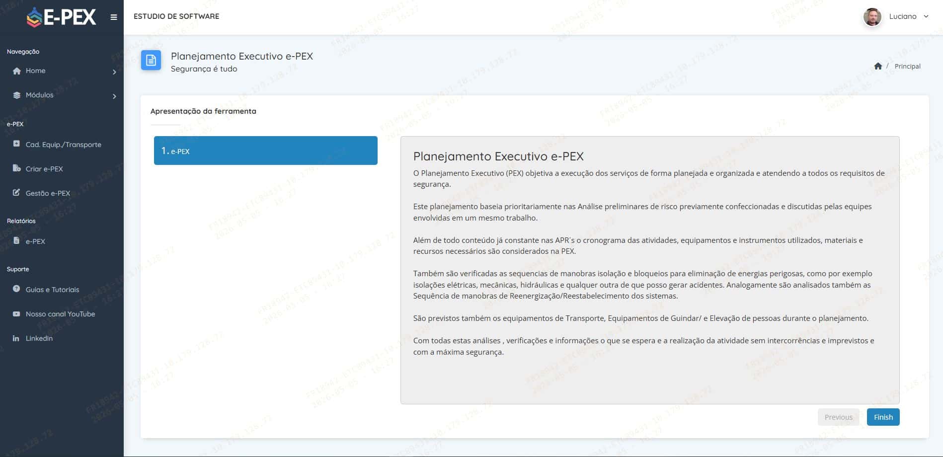 Sistema E-PEX